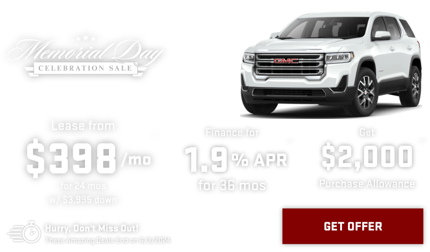 New GMC Acadia Current Deals and Offers in Delray Beach, FL