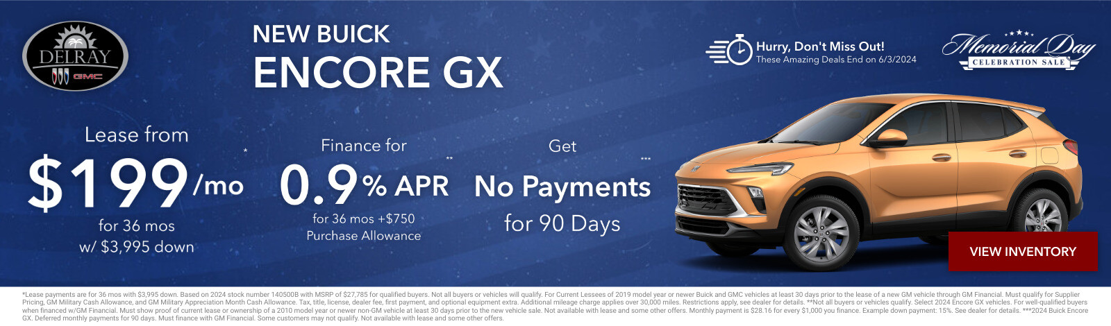 New Buick Encore GX Current Deals and Offers in Delray Beach, FL