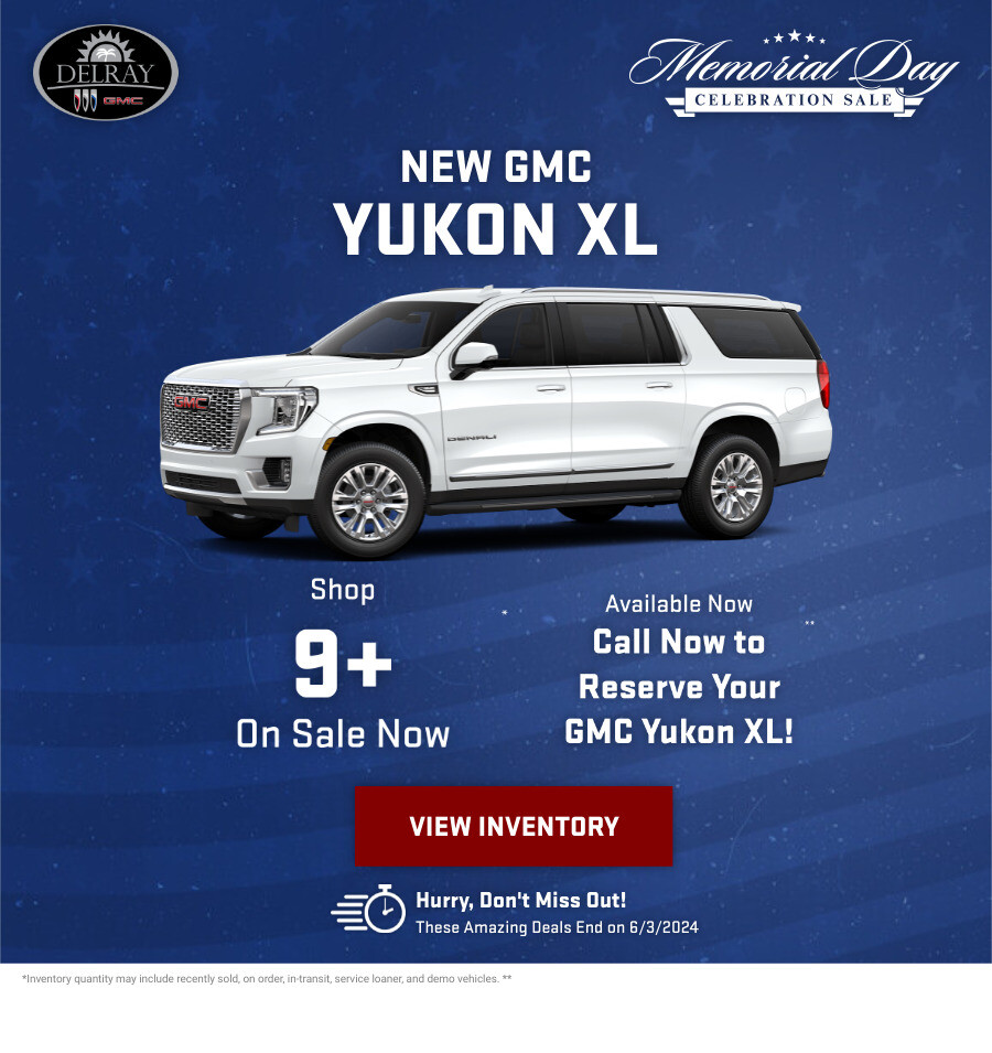 New GMC Yukon xl Current Deals and Offers in Delray Beach, FL