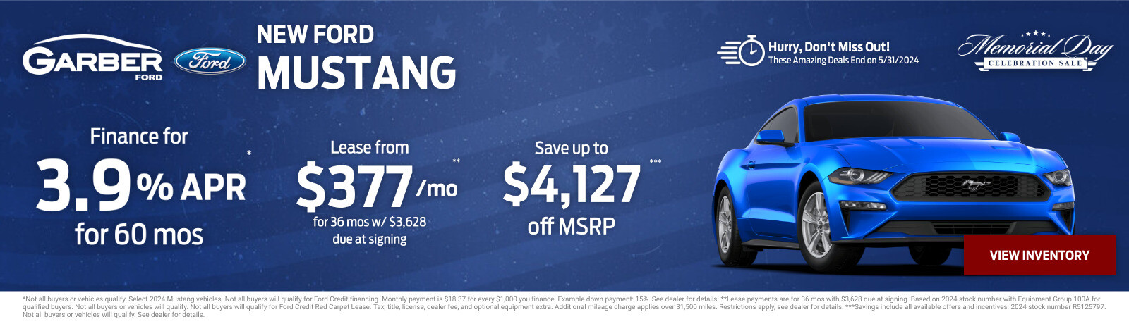 New Ford Mustang Current Deals and Offers in Green Cove Springs, FL