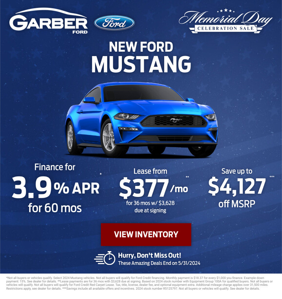 New Ford Mustang Current Deals and Offers in Green Cove Springs, FL
