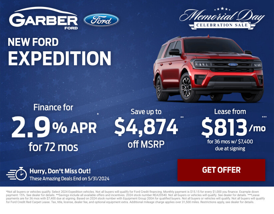 New Ford Expedition Current Deals and Offers in Orange Park, FL