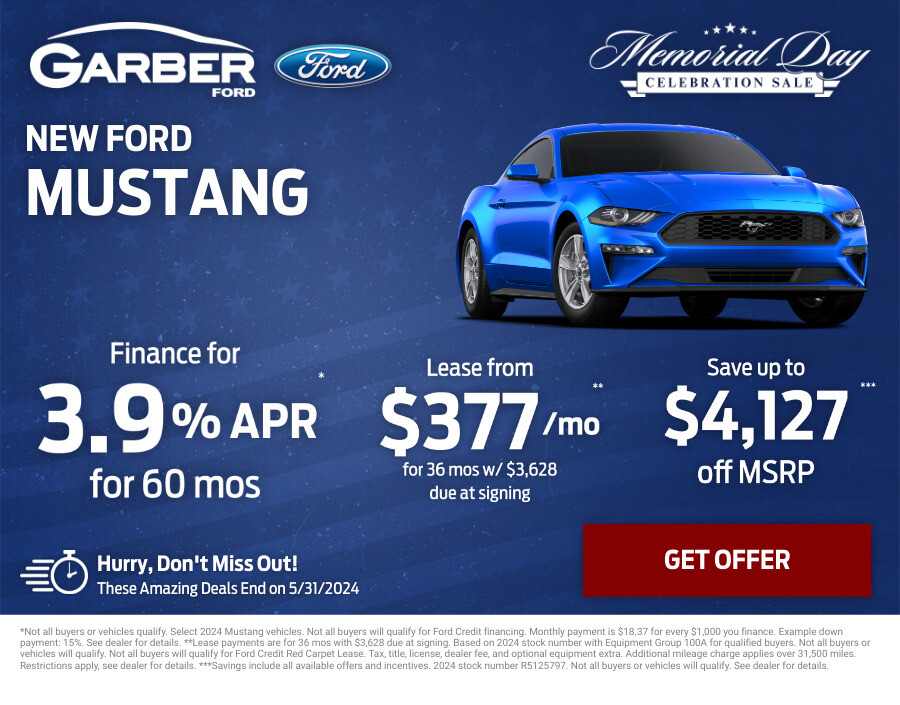 New Ford Mustang Current Deals and Offers in Orange Park, FL