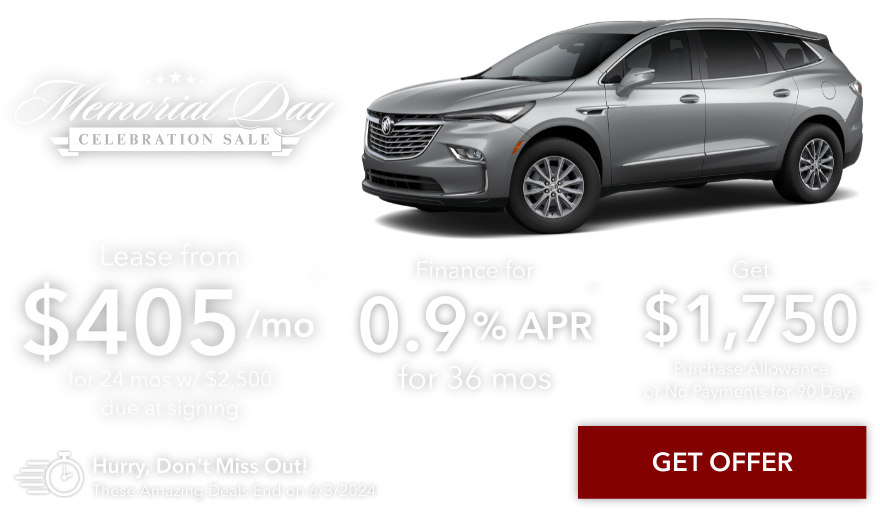New Buick Enclave Current Deals and Offers in Chesaning, MI