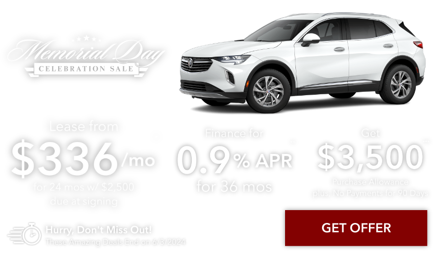New Buick Envision Current Deals and Offers in Chesaning, MI