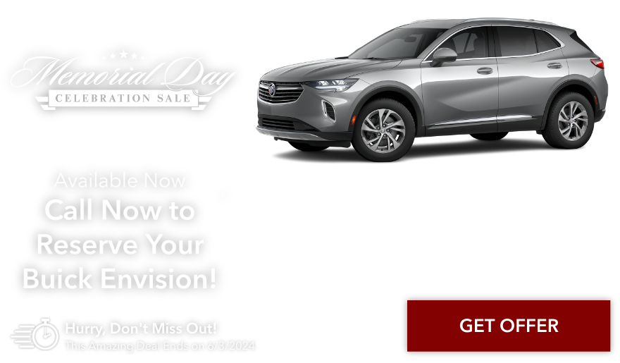New Buick Envision Current Deals and Offers in Bluffton, SC